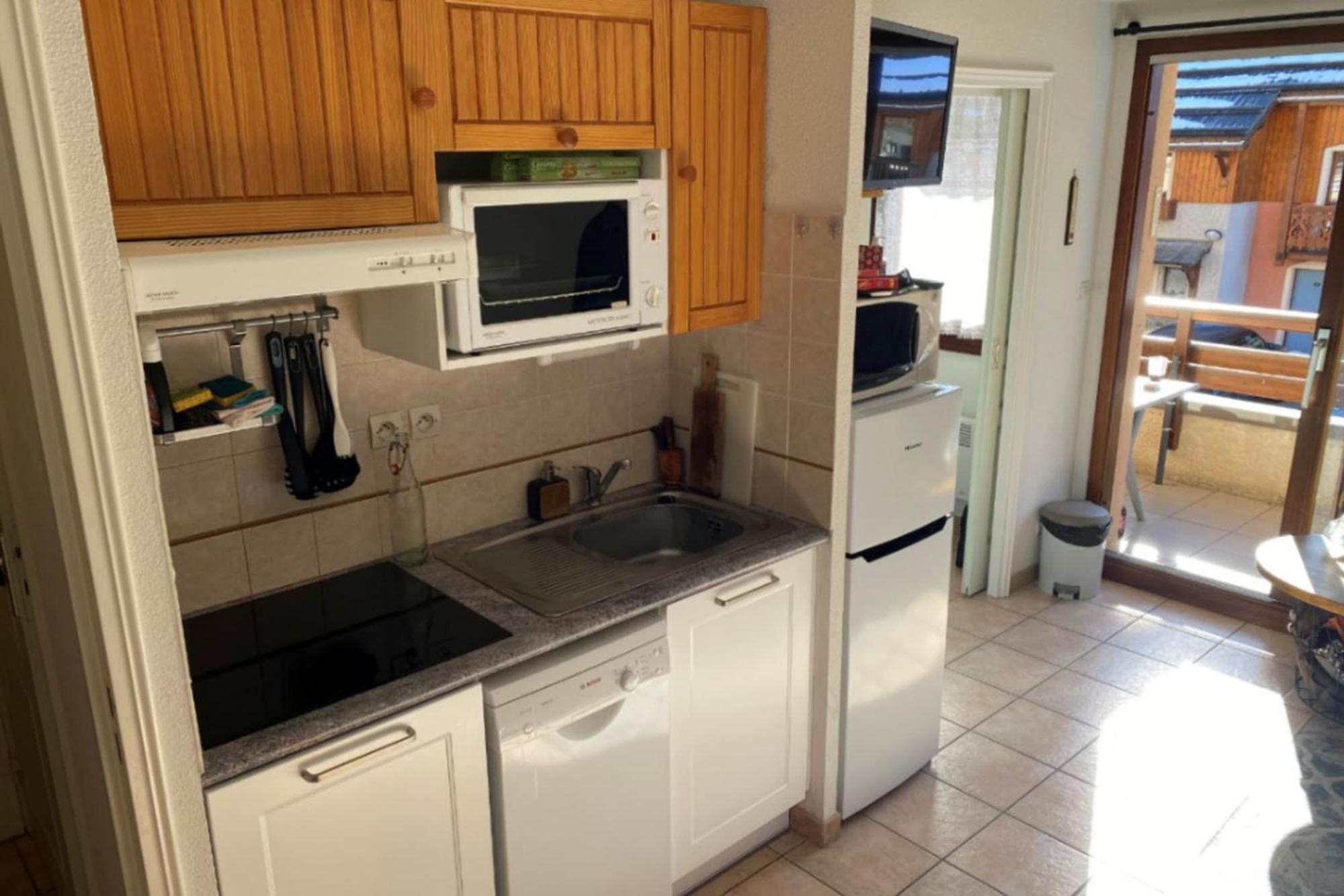 شقة Family Flat Cosy 35M Terrace 10M For 6 Pers La Salle-les-Alpes المظهر الخارجي الصورة